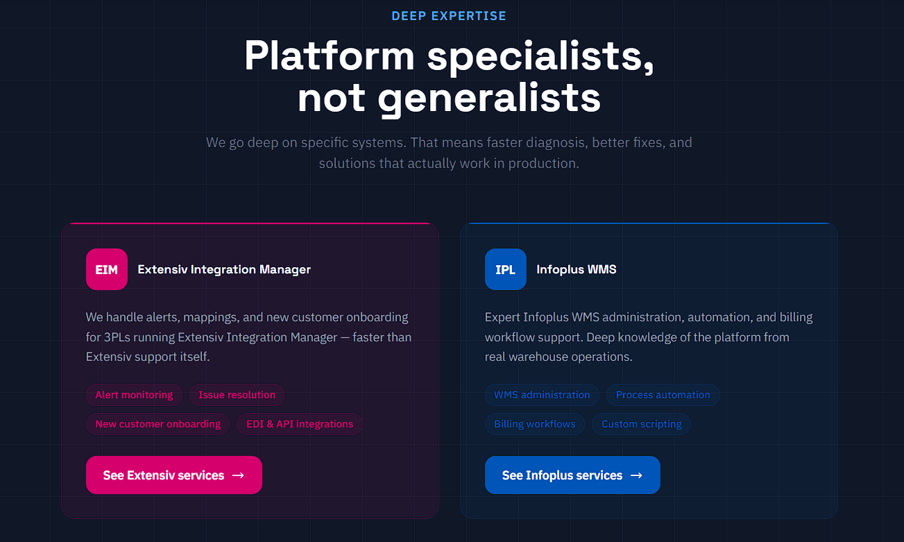 3PL Integrators — screenshot 1