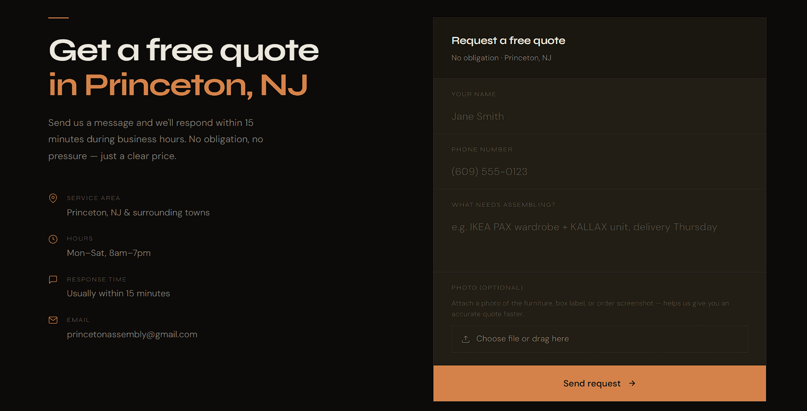 Princeton Assembly — screenshot 2