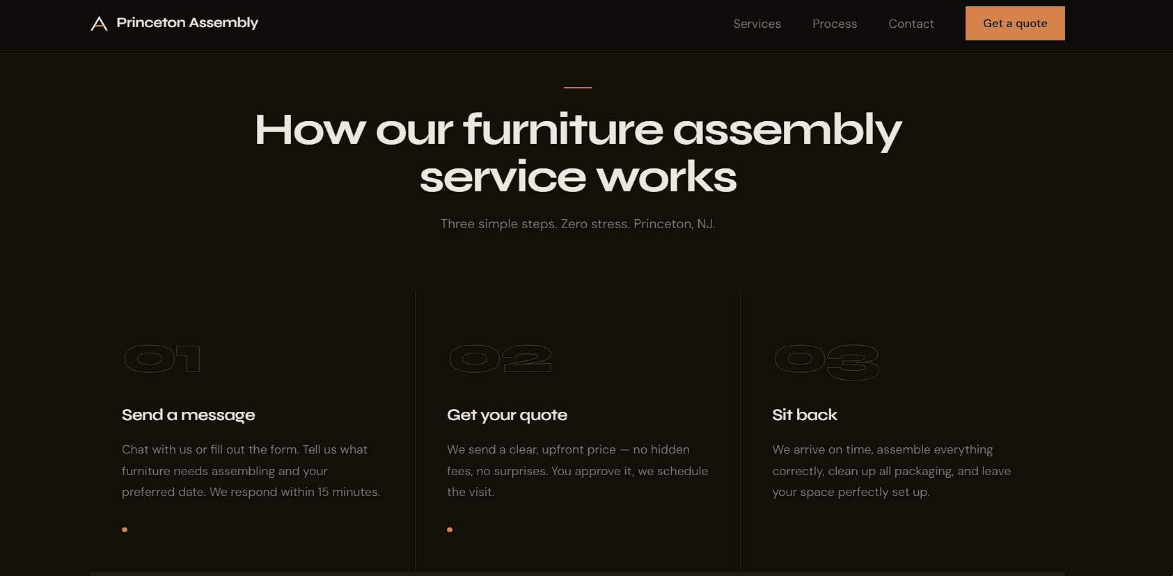 Princeton Assembly — screenshot 1